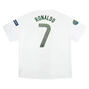 Portugal Euro Cup 2012 Cristiano Ronaldo #7 Retro Jersey Away