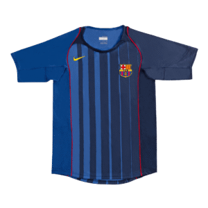 Barcelona Retro Jersey Away Soccer Shirt 2004-05