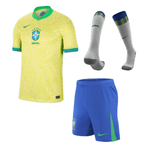 Brazil Home Custom Full Soccer Kits 2024