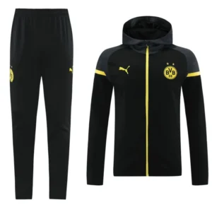 Borussia Dortmund Hoodie Training Kit (Jacket+Pants) 2024-25