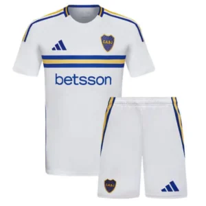 24-25 Boca Juniors Away Kids Kit Jerseys+Shorts