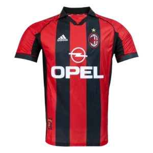 AC Milan Retro Jersey Home 1998/00