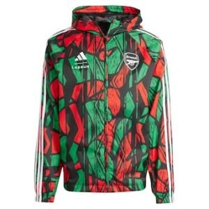 24-25 Arsenal Red&Green Windbreaker Jacket Football