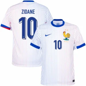 France Away Zidane 10 Shirt 2024-2025 Fan Size£ºS-2XL Non-Customize
