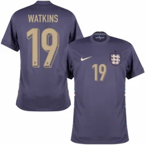 England Away Watkins 19 Shirt 2024-2025 Player version Size£ºS-2XL Non-Customize
