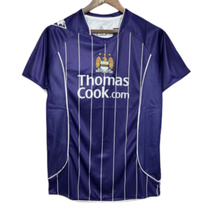 Retro Manchester City Away Football Shirt 2007/2008