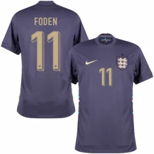 England Away Foden 11 Shirt 2024-2025 Fan Size£ºS-2XL Non-Customize