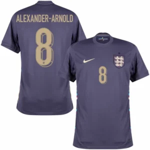 England Away Alexander-Arnold 8 Shirt 2024-2025 Fan Size£ºS-2XL Non-Customize
