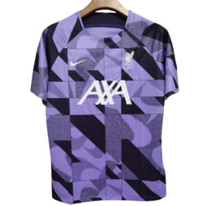 Liverpool Training Wear Purple Football Shirt  2023/2024