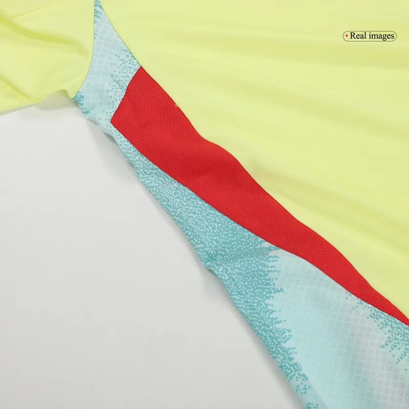 Spain Away Olmo 10 Shirt 2024-2025 Fan / Player version Size£ºS-2XL Non-Customize - Image 9