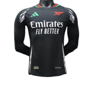 Arsenal Away Long Sleeve Jersey Player Version 2024-25