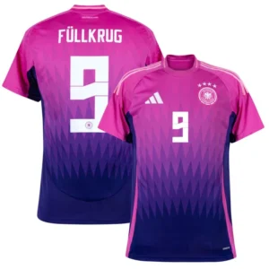 Germany  Away F¨¹llkrug 9 Shirt  2024 Player version Size£ºS-2XL  Non-Customize