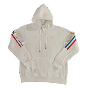 Colombia Nation 2024 100th Anniversary White Hoodie Jacket