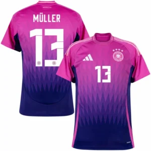 Germany Away  M¨¹ller 13 Shirt  2024 Fan Size£ºS-2XL  Non-Customize