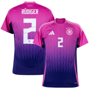 Germany Away  R¨¹diger 2 Shirt  2024 Fan Size£ºS-2XL  Non-Customize