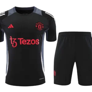Manchester United Training Jersey Black Suit Jersey 2024/2025