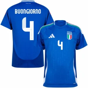Italy Natio Home Buongiorno 4 Shirt 2024-2025 Player version Size£ºS-2XL Non-Customize