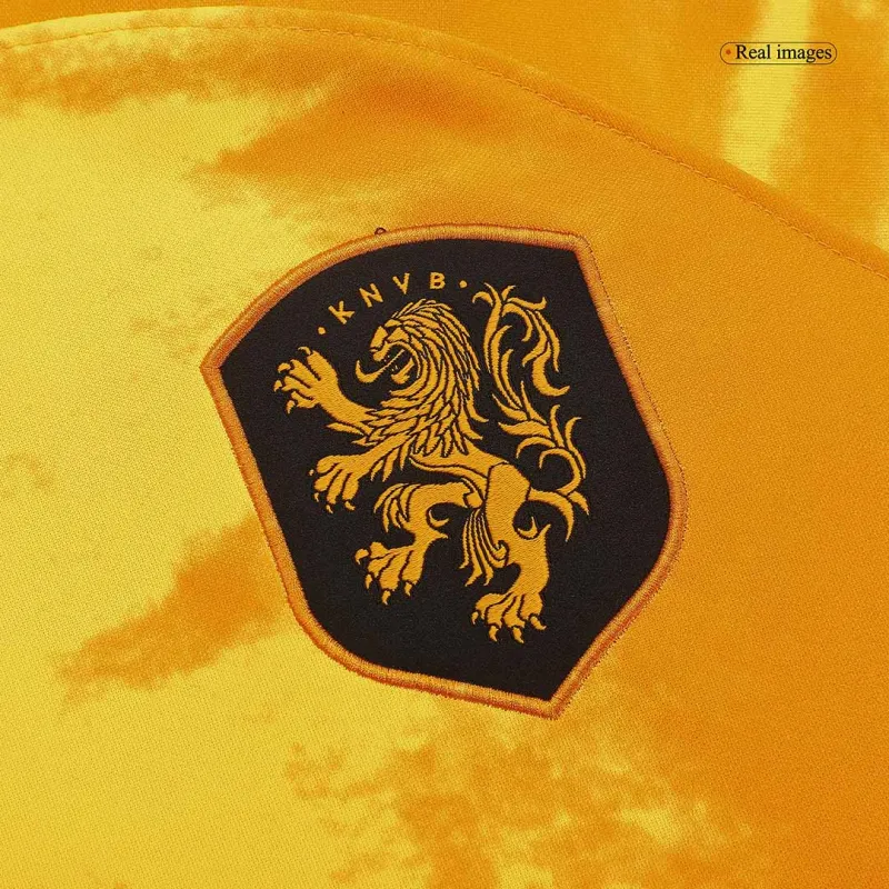 Netherlands World Cup 2022 Soccer Jersey Home - Image 6