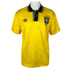 Brazil 1991/93 Retro Jersey Home