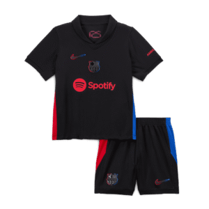 24-25 Barcelona Away Soccer Kids Jersey+Shorts