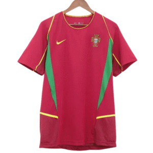 Portugal World Cup 2002 Retro Jersey Home