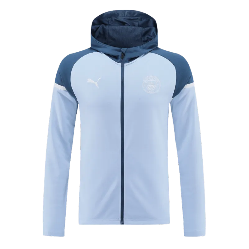 Manchester City Hoodie Training Kit (Jacket+Pants) 2024-25 - Image 7