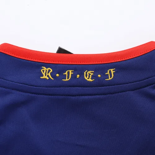 2010 Spain Nation Retro Jersey Away World Cup Final - Image 12