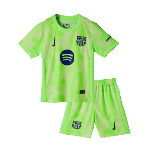 2024-25 Kids Barcelona Third Kit(Jersey+Short) Without Spofity Text