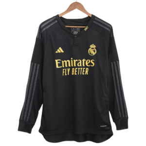 real madrid Third Away Shirt Long Sleeve Jersey 2023-24