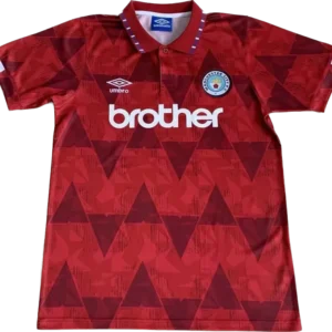 Manchester City 1990/92 Retro Jersey Away