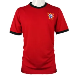 Portugal 1966 Retro Soccer Jersey Home