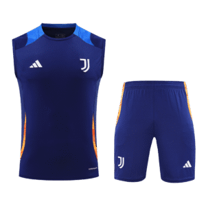 Juventus Pre-Match Soccer Jersey Vest Kit(Jersey+Shorts) 2024-25