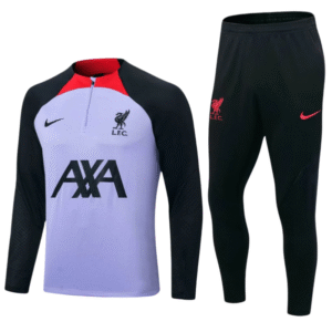 Liverpool Half-Pull Training Suit Purple Jersey 2022/2023