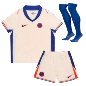Kids Chelsea Custom Away Full Soccer Kits 2024-25