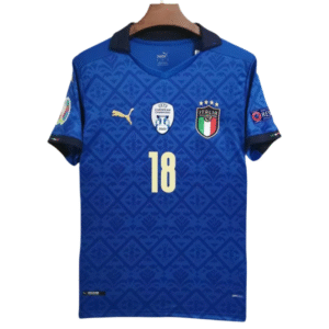 BONUCCI #19 Italy Home Retro Jersey Euro Cup 2020