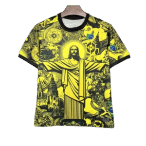 2024 Brazil Christ the Redeemer Special Kit Shirt Football