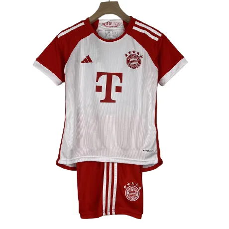 Kids Bayern Munich 2023/24 Home Jersey Kit