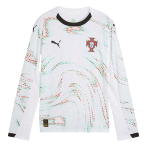 Authentic Puma Soccer Jersey Portugal Away Shirt Long Sleeve 2025