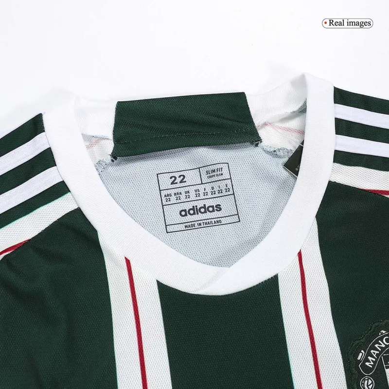 Kids Manchester United 2023/24 Away Jersey Kit - Image 9
