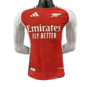 Arsenal Home Long Sleeve Jersey Player Version 2024-25