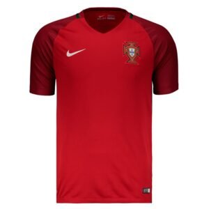 Nike Portugal Retro Jersey Home Soccer Shirt 2016