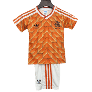 Kids Netherlands Euro Cup Retro Kits Home 1988