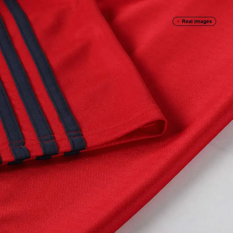 1998 Spain Nation Retro Jersey Home World Cup - Image 6