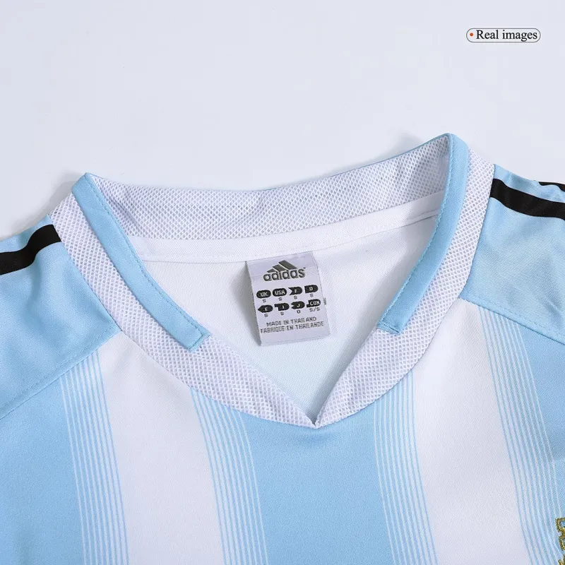 Argentina 2004/05 Retro Home Jersey - Image 4