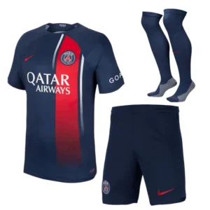 23-24 PSG Home Whole Kit Jersey+Shorts+Socks