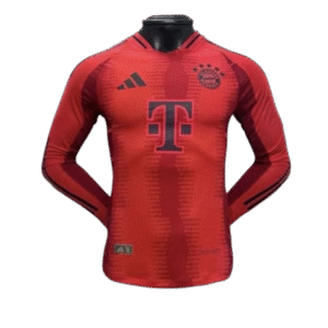 24-25 Bayern Munich Home Player Version Long Sleeve