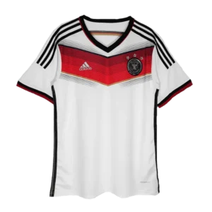 Germany Retro 3 Stars  2014 Home Jersey World Cup