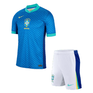 Brazil Away Soccer Uniform Kits 2024