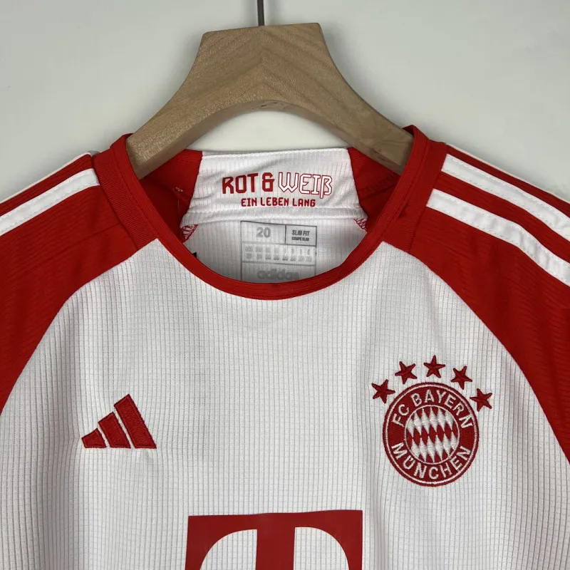 Kids Bayern Munich 2023/24 Home Jersey Kit - Image 3