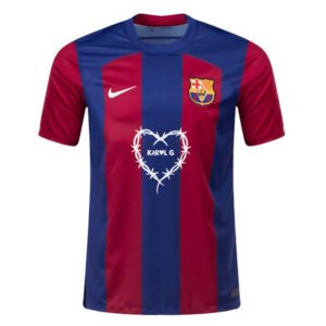 23-24 Barcelona Home KarolG Cl¨¢sico Special Edition Kit Jerseys